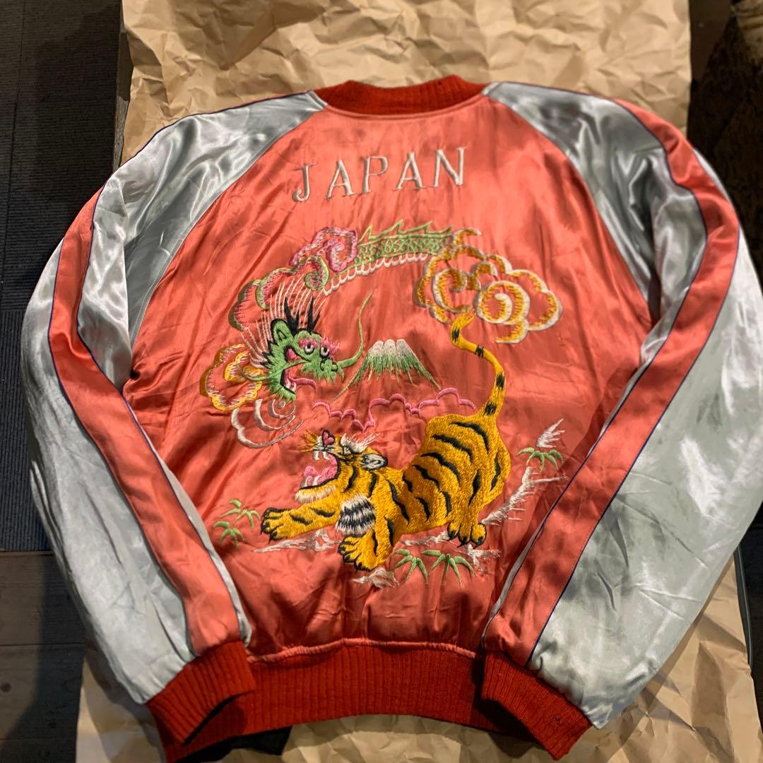 希少柄　50s スカジャン　スーベニアジャケット TAILOR TOYO テーラー東洋 スカジャン スーベニアジャケット Mid 1950s