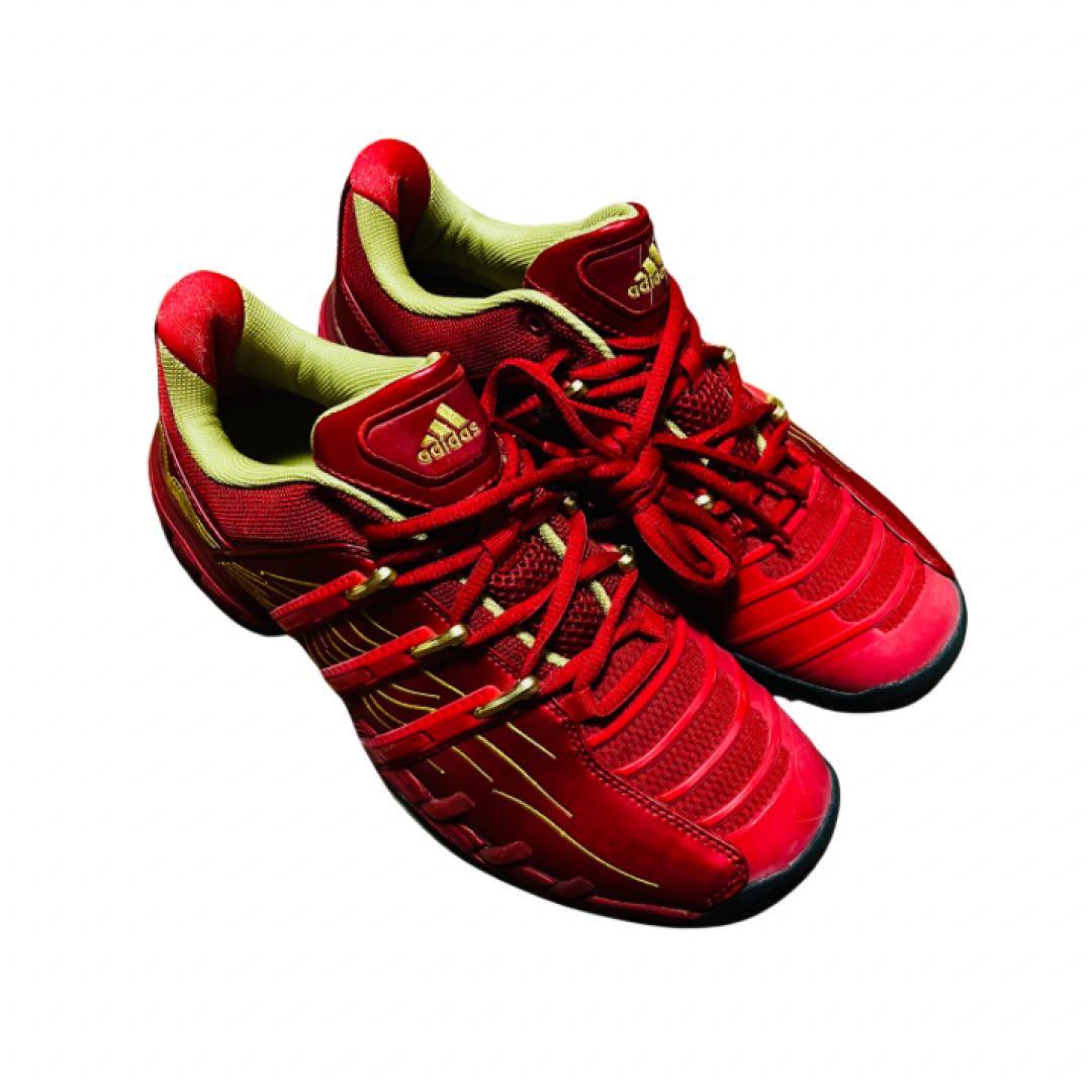 限定品　アディダス　アディバリケード4 25.5cm テニスシューズ